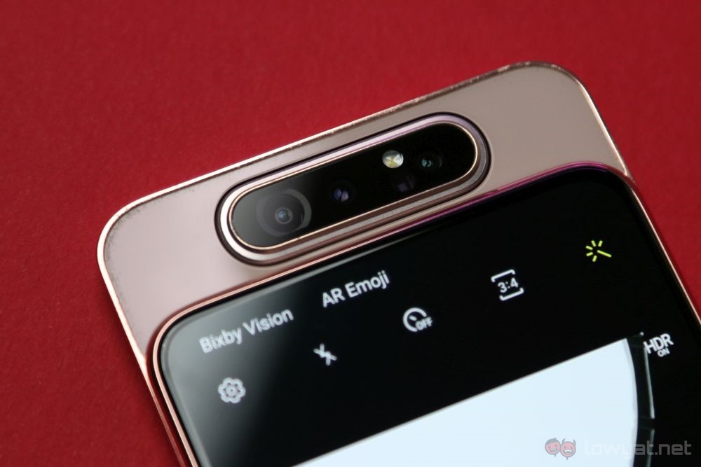 Samsung Galaxy Ulasan A80: Harga Pengalaman Layar Penuh yang Benar 3