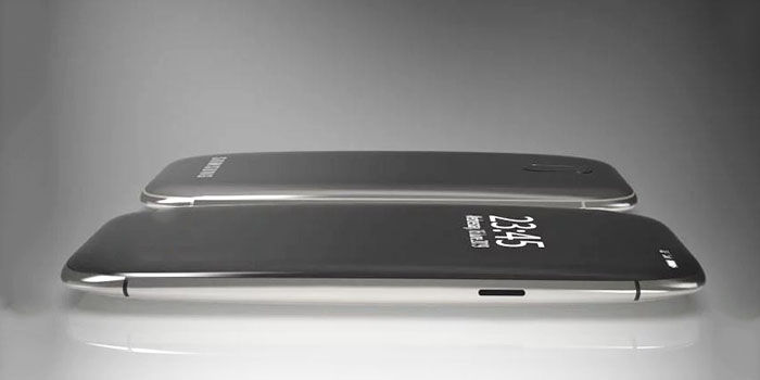 Layar melengkung paten Samsung "width =" 700 "height =" 350