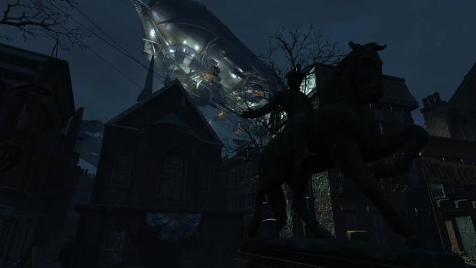 Fallout 4 screenshot airship