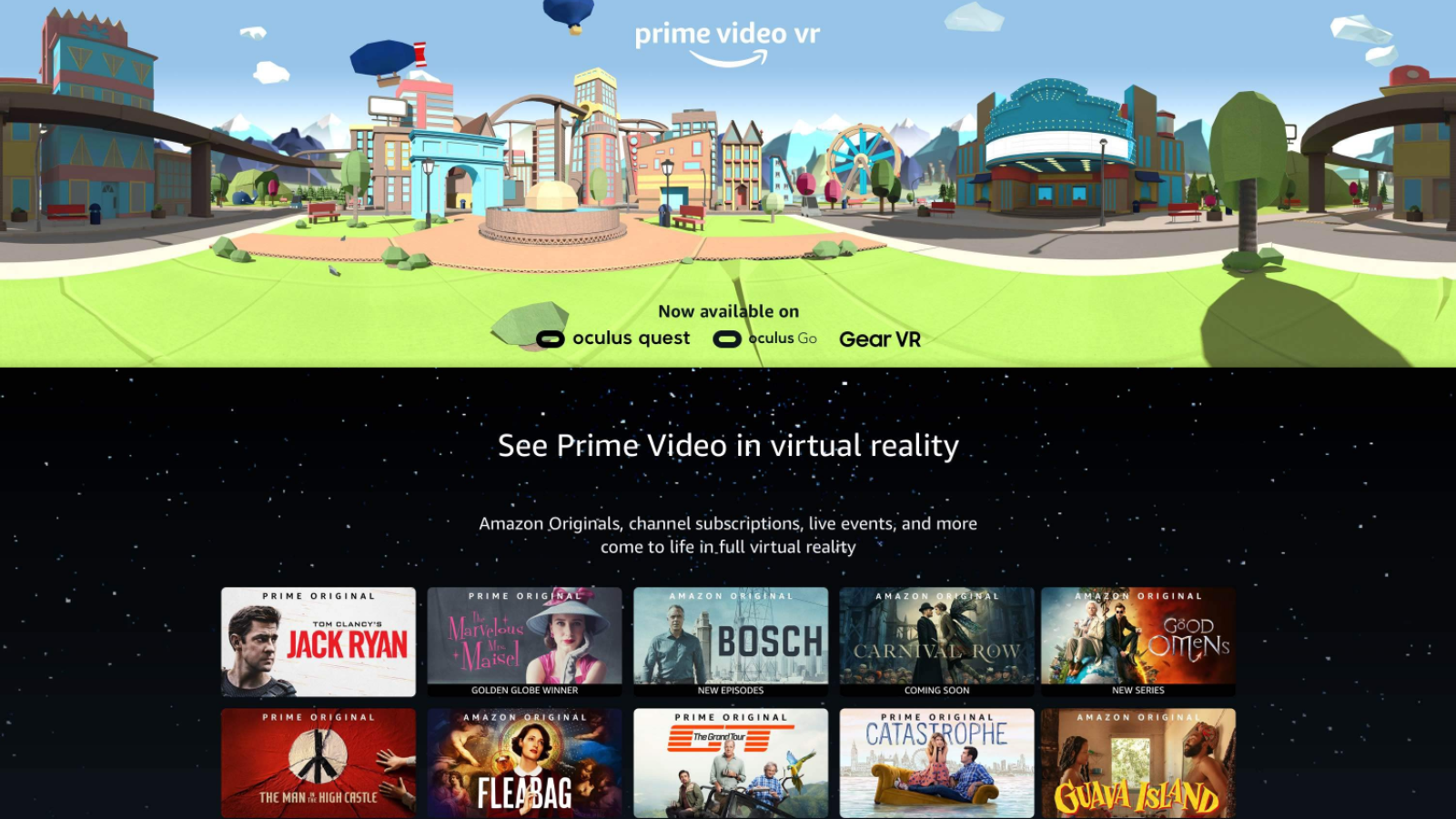 Prime Video VR Screenshot