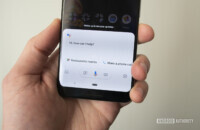 Google pixel 3 organiserad av Google Assistant Voice