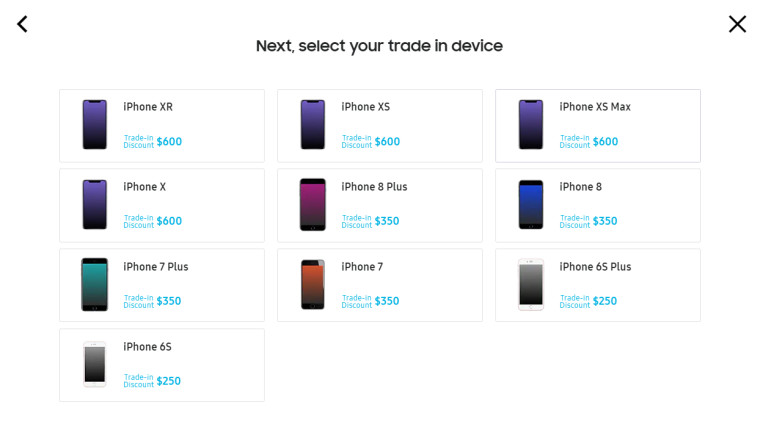 Anda bisa mendapatkan hingga $ 600 dari Galaxy Note10 dengan berdagang di ponsel yang lebih lama 4
