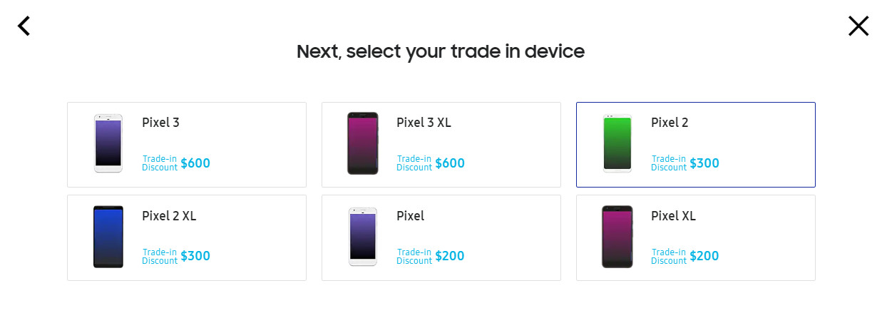 Anda bisa mendapatkan hingga $ 600 dari Galaxy Note10 dengan berdagang di ponsel yang lebih lama 3