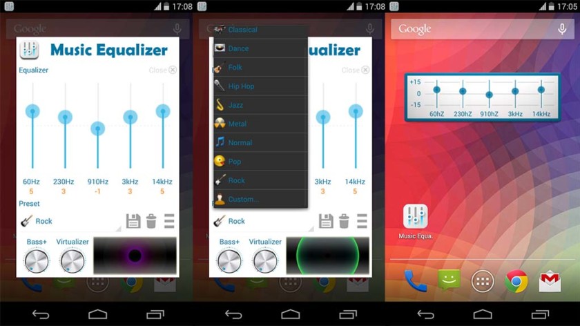 Captura de pantalla de la mejor aplicación de ecualizador de música Ecualizador de música "width =" 840 "height =" 472