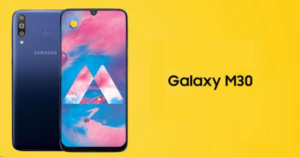 Galaxy Telepon Pie Android M30