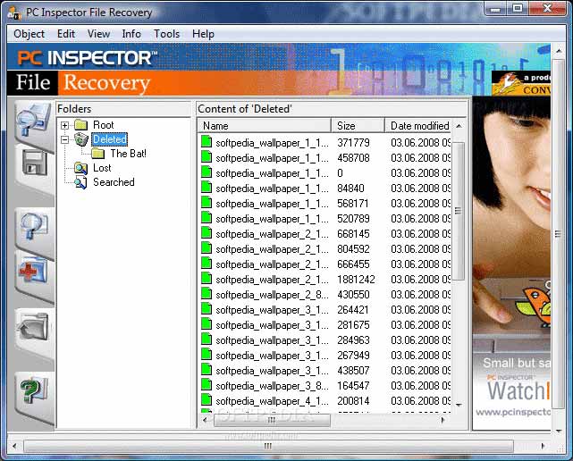 Pemulihan File Inspektur PC