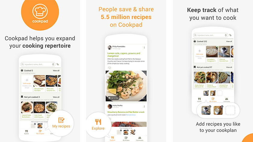 Cookpad adalah salah satu aplikasi memasak terbaik untuk android