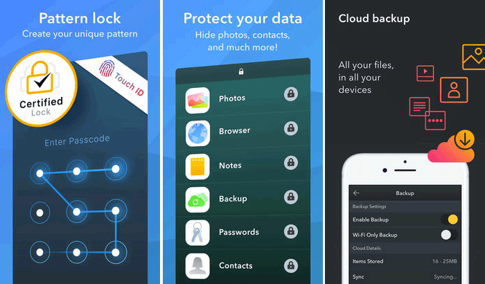Aplikasi Rahasia - Layar Aplikasi Locker iPhone dan iPad
