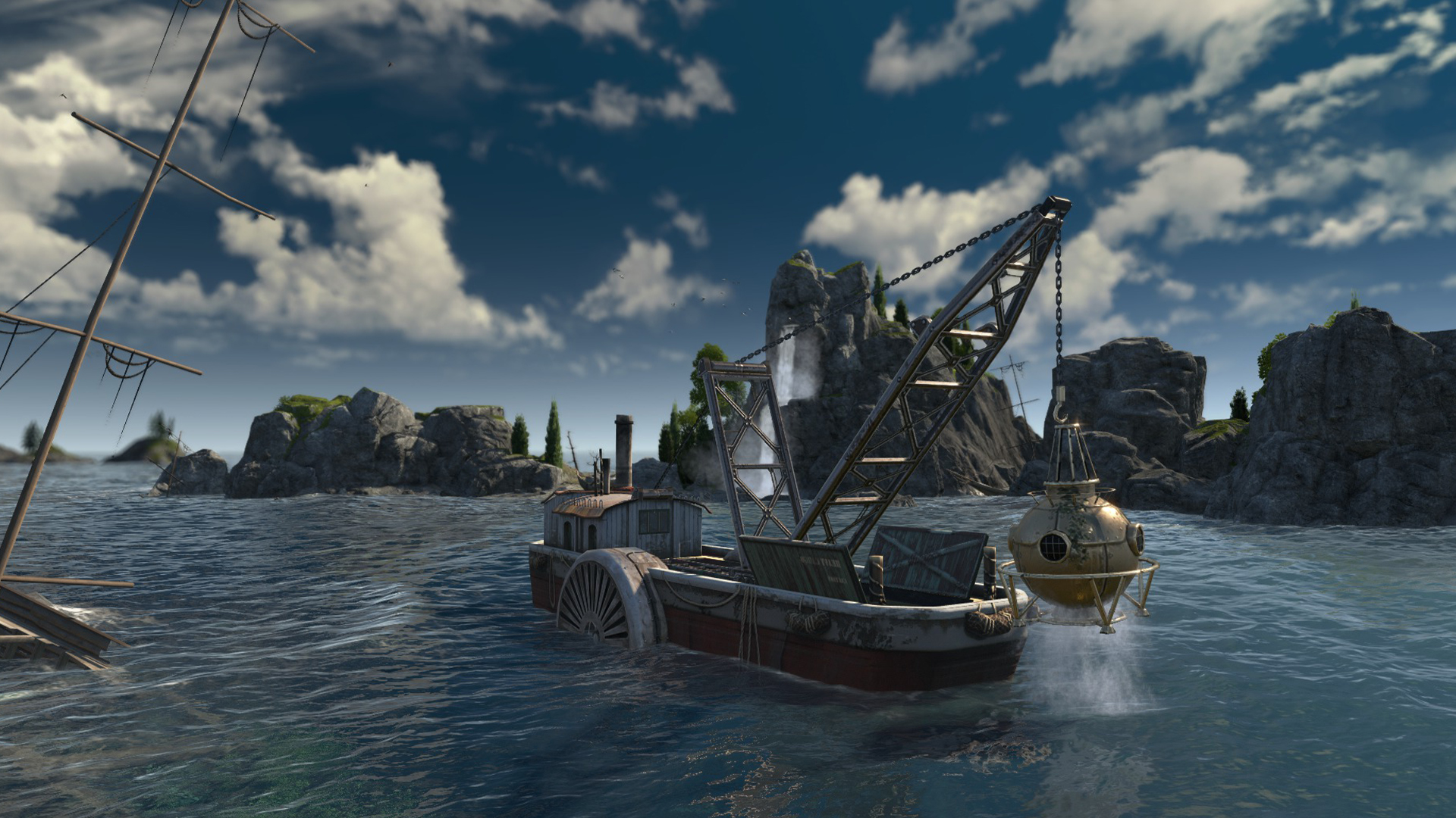 DLC pertama 1800 yang diumumkan menambahkan pulau baru tiga kali lipat ukuran apa pun dalam permainan dasar