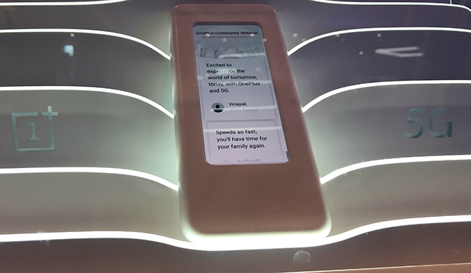 OnePlus 5G Prototype: Living Large