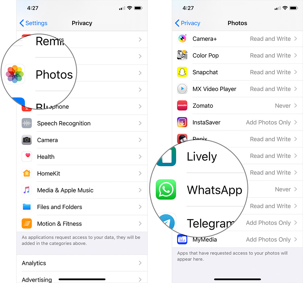 Cara menyimpan foto WhatsApp di iPhone secara manual