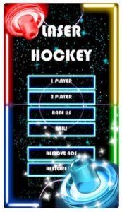 Glow Hockey HD - 2 Pemain Neon Light Air Hockey 
