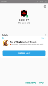 Solex TV APK Unduh v2.0 untuk (AndroidFire TV) 1