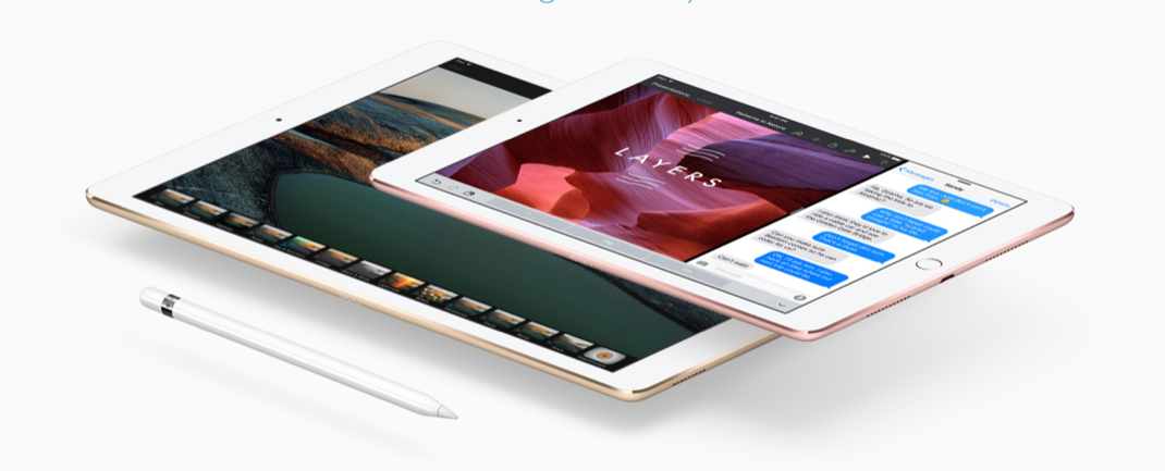 Apple presenta iPad Pro de 9.7 pulgadas