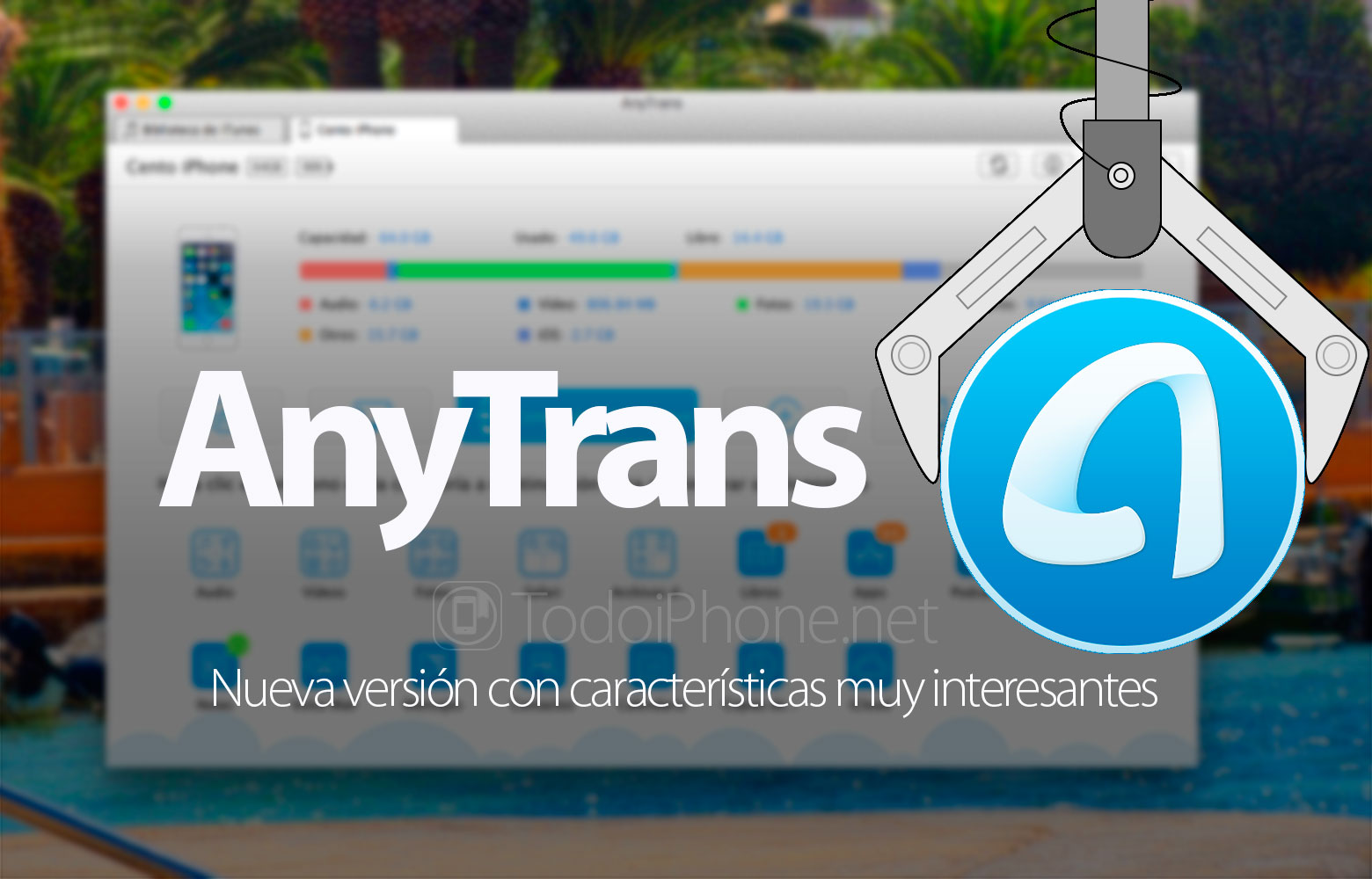 AnyTrans, manajer file alternatif untuk iTunes diperbarui 2
