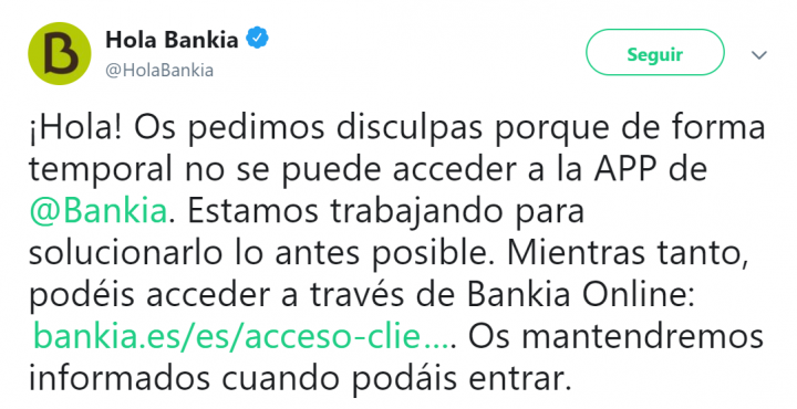 Изображение - приложения Bankia и Sabadell не работают