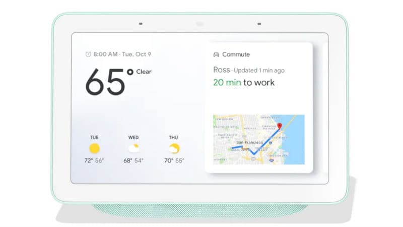 Google Home Hub Uses Cast Platform Instead of Android Things; Reported to Be a Fuchsia OS Test Device