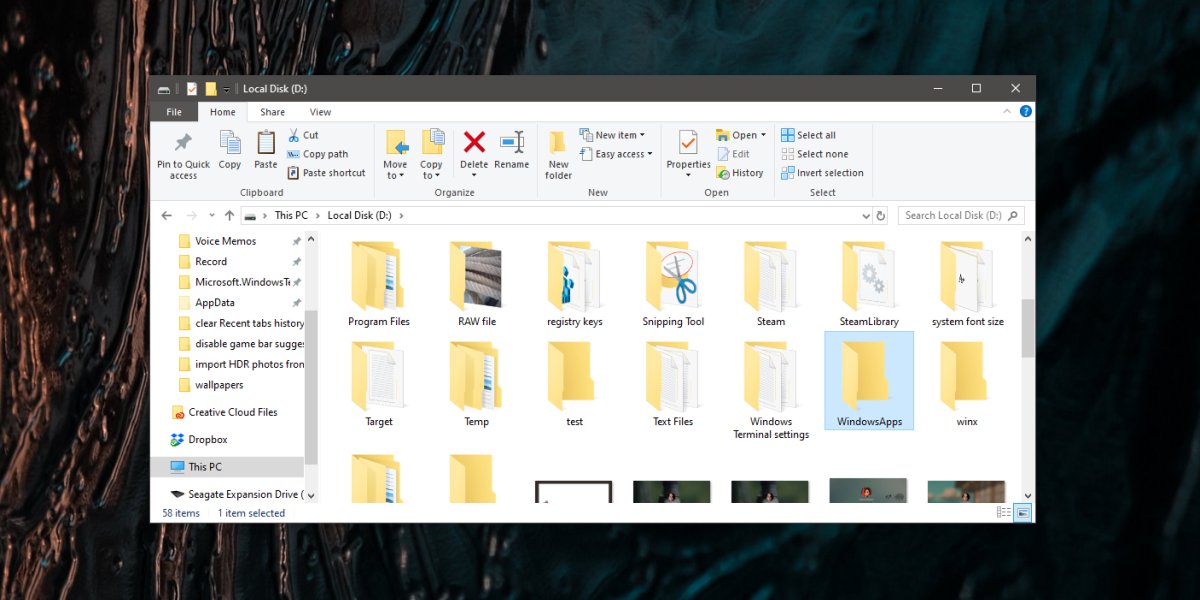 Cara menghapus folder WindowsApps di Windows 10