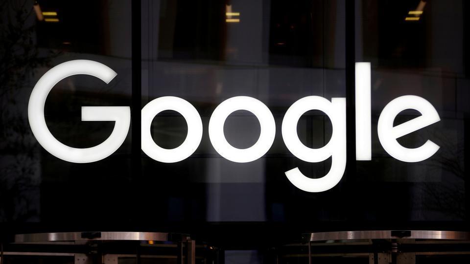 FILE PHOTO: The Google logo is pictured at the entrance to the Google offices in London, Britain January 18, 2019. REUTERS/Hannah McKay/File Photo