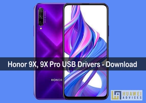 Honor 9X, Honor 9X USB Drivers - Unduh