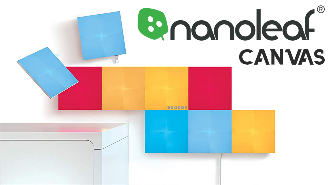 Nanoleaf Canvas, pencahayaan dan desain cerdas | tinjauan 2