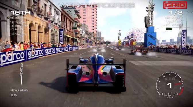 New official GRID gameplay trailer showcases the Havana Street Circuit