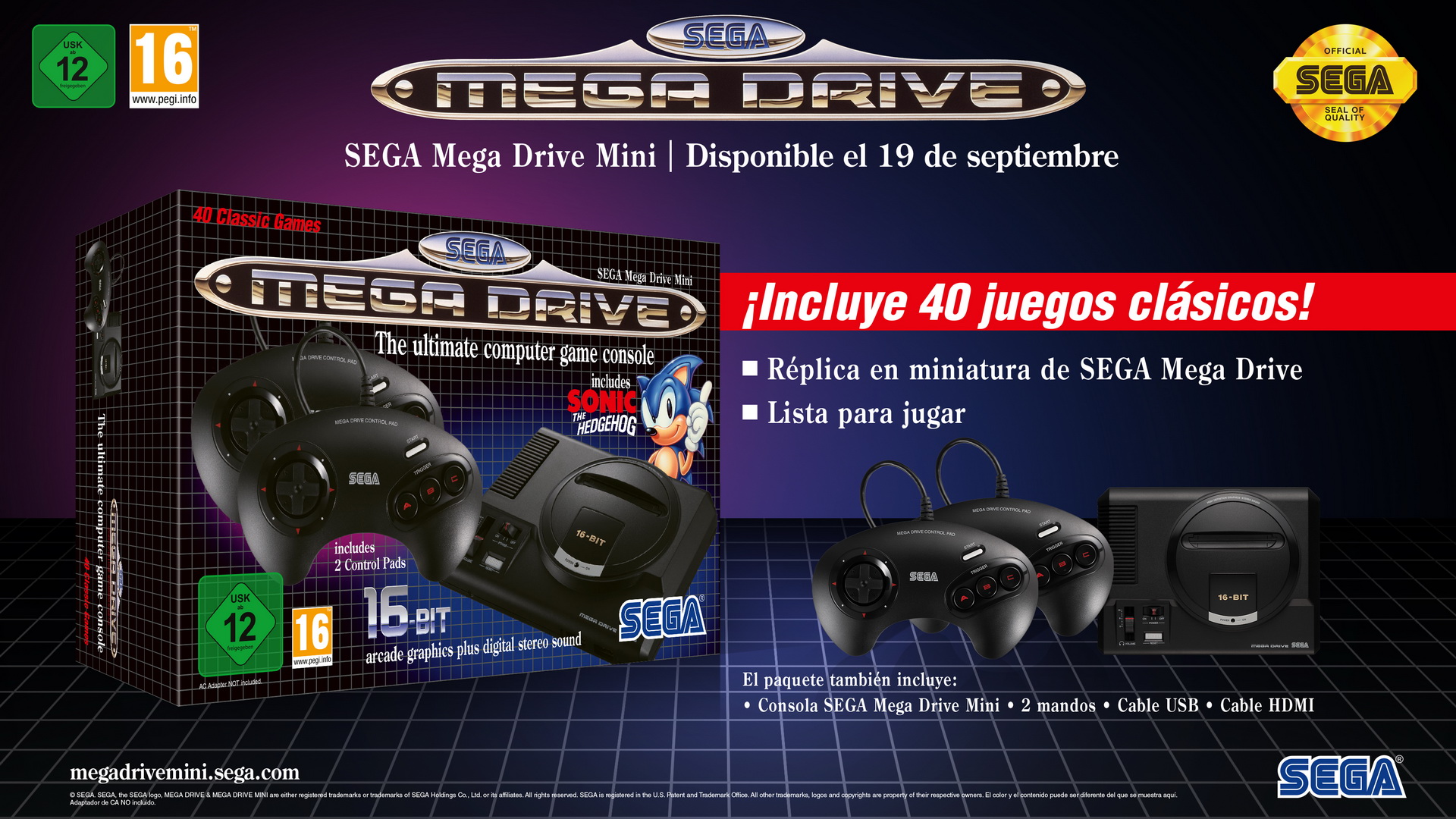 SEGA Mega Drive Mini diumumkan