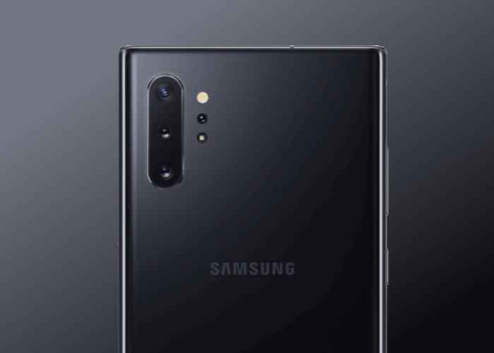 Samsung Galaxy Note 10 hitam