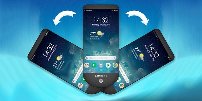 Samsung tiga layar fan