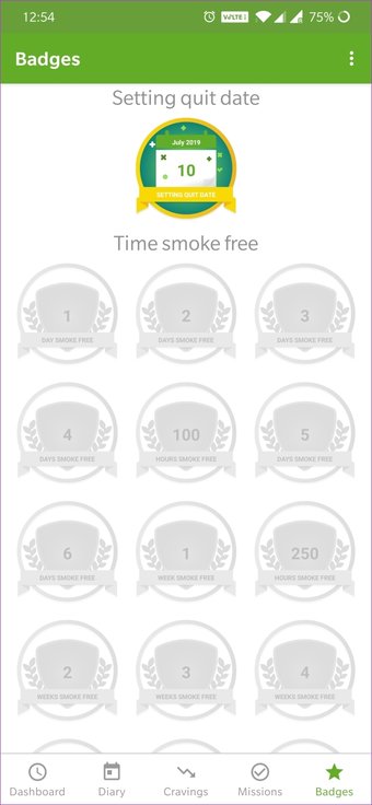Berhenti merokok aplikasi 33
