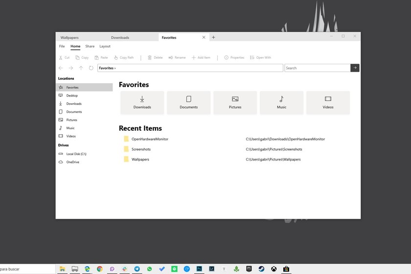 Files UWP, sebuah alternatif untuk browser Windows 10 yang memang memiliki tab dan desain modern