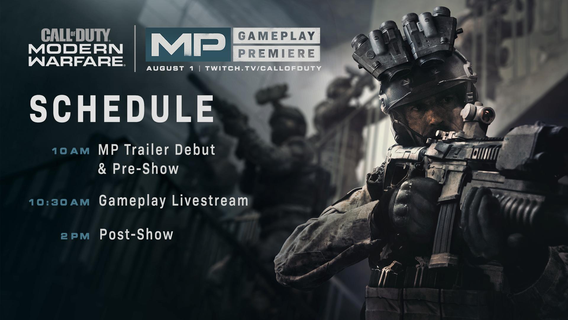 Call of Duty Modern Warfare Multiplayer Premiere