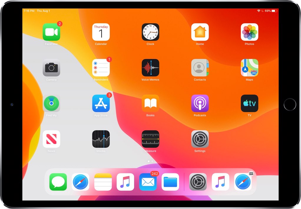 Cara membuat ikon aplikasi di iPad lebih kecil sehingga Anda dapat memuat lebih banyak aplikasi di layar Utama 5