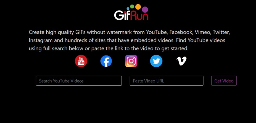 5    tài nguyên để chuyển đổi video YouTube trong GIF 4