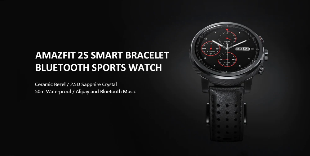 amazfit 2s bluetooth sports smartwatch