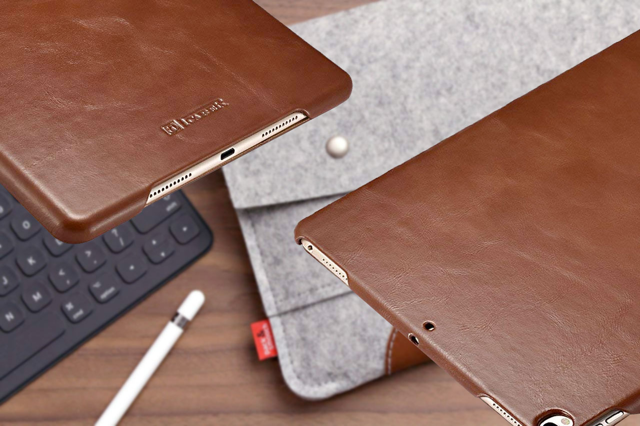 Kasus Kulit Asli iPad Pro 10,5 inci Terbaik [2019 Edition]: Bahan Premium Dipercantik dengan Desain Mewah