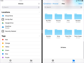 Fitur File dari aplikasi iOS 13 Ipados 18