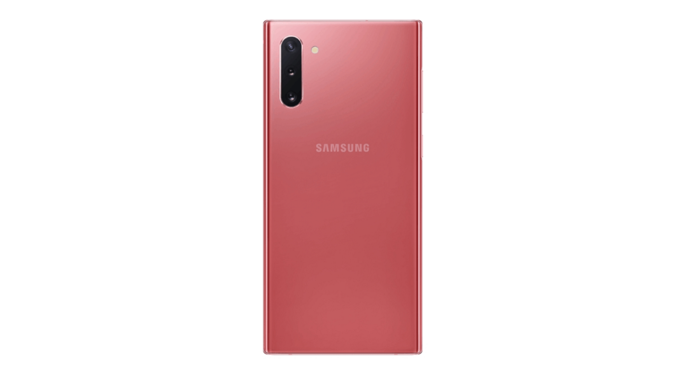Samsung Galaxy Note 10 Bocor Dengan Warna Hijau Dan Merah Muda 1