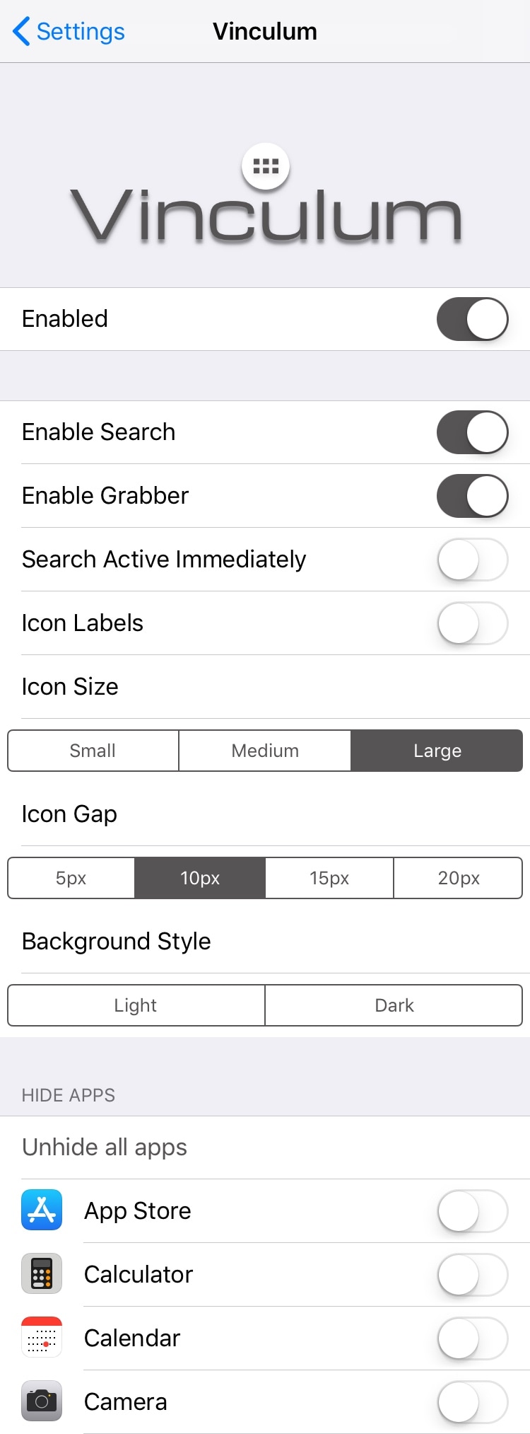 Vinculum membawa laci aplikasi yang terinspirasi Nexus ke iPhone Anda yang sudah di-jailbreak 3