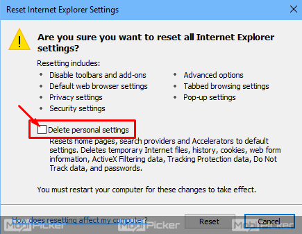 Internet Explorer telah berhenti berfungsi