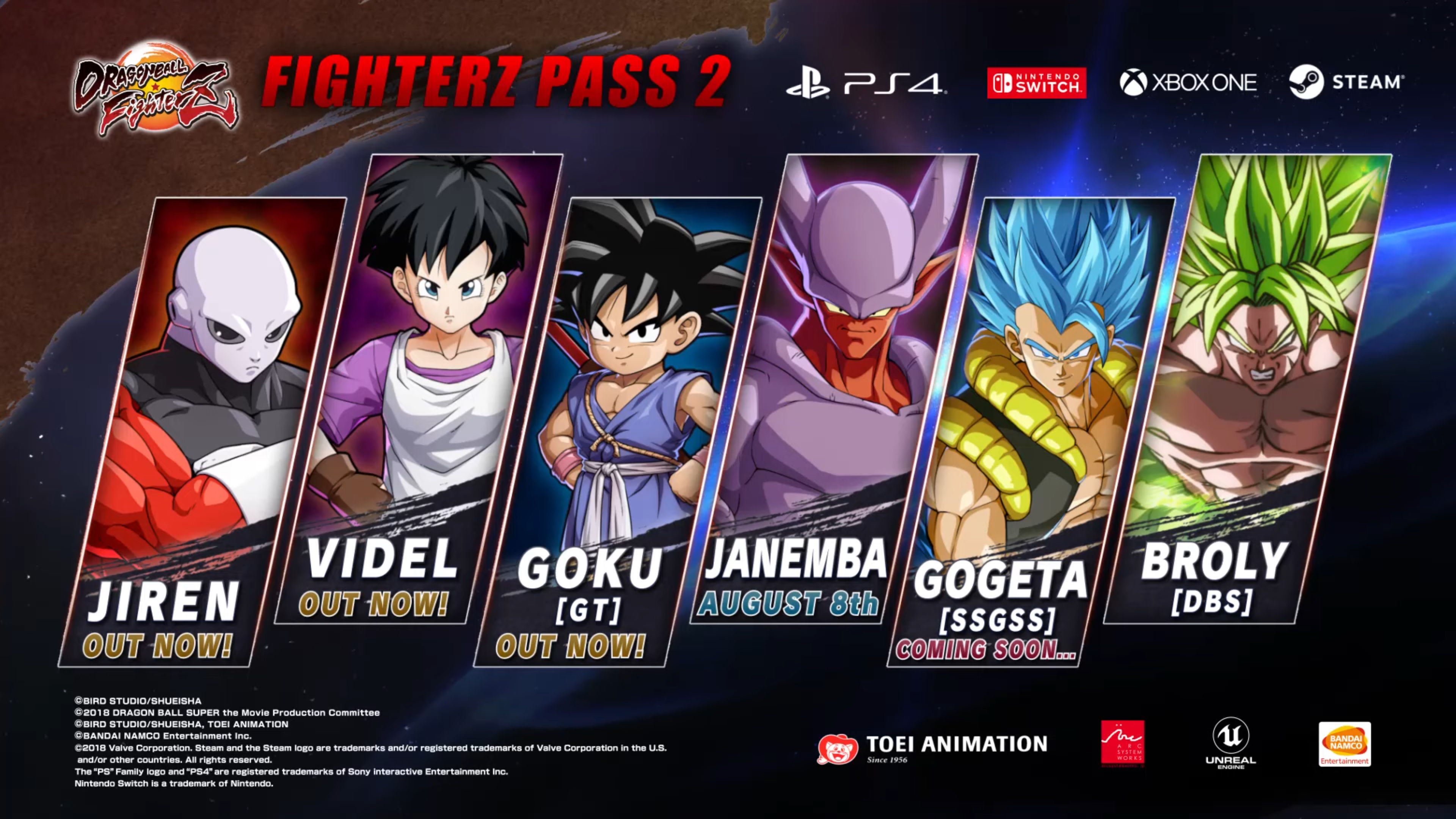 Dragon Ball FighterZ akan menambah Janemba pada 8 Agustus, diikuti oleh Gogeta (SSGSS) tidak lama setelah - Trailer gameplay
