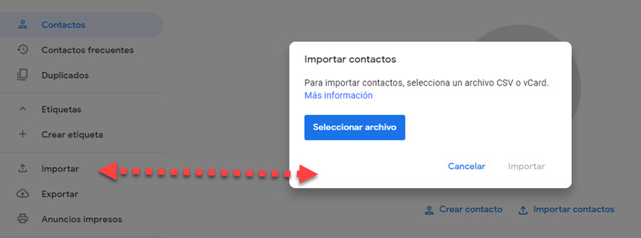 Cara mentransfer kontak dari satu akun Gmail ke yang lain 3