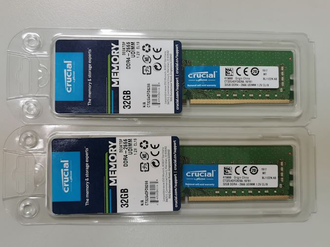 32 GB DIMM yang Tidak Bangun Terdaftar dari Seven Brands: DDR4-2400 hingga DDR4-3000 3