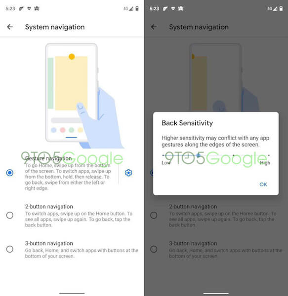 Google on lisännyt liikeasetukset Android Q: hon 1