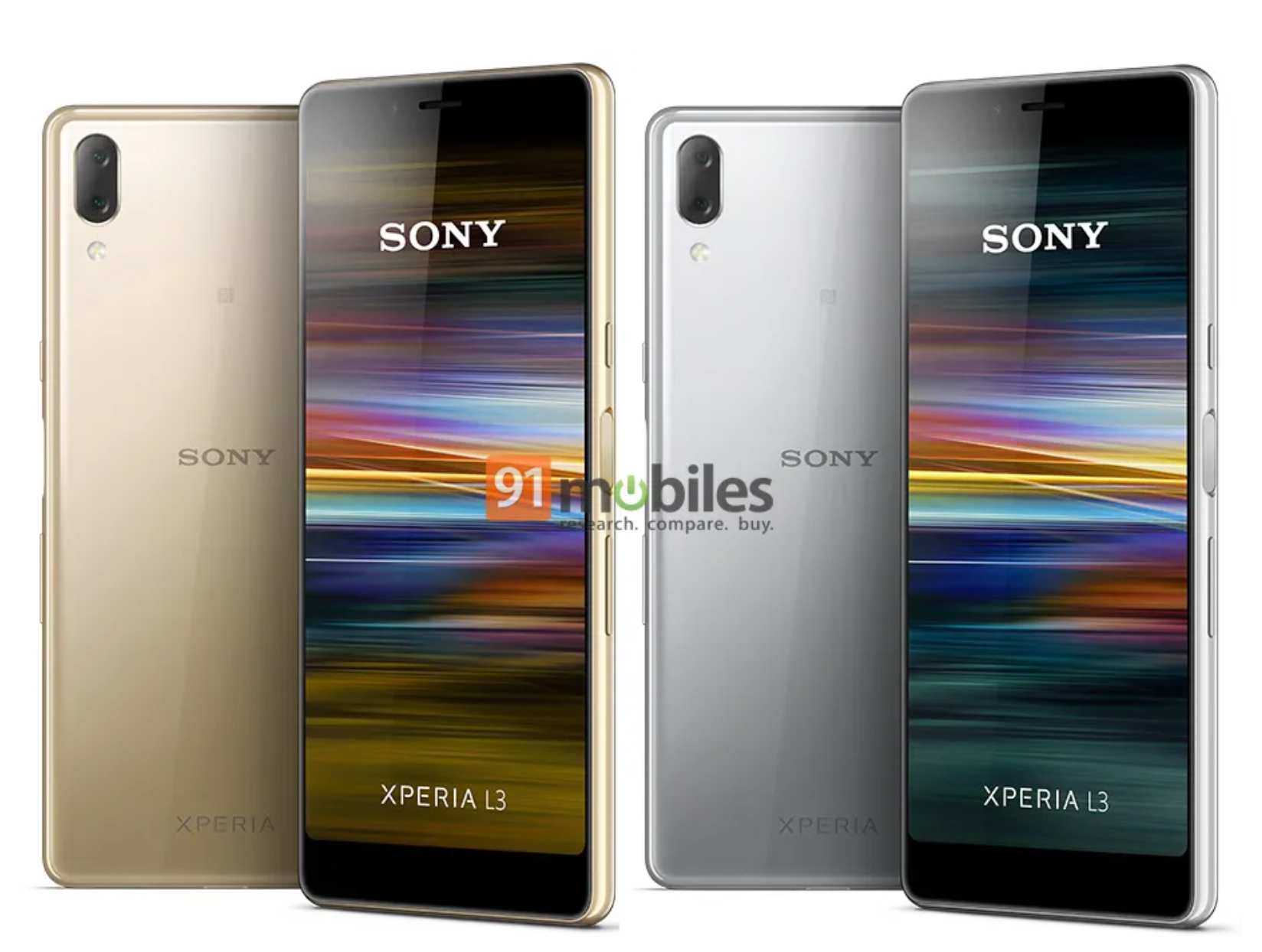 Sony Xperia 1, 10, 10 Plus dan L3 sepenuhnya difilter dan akan tiba di # MWC19 6