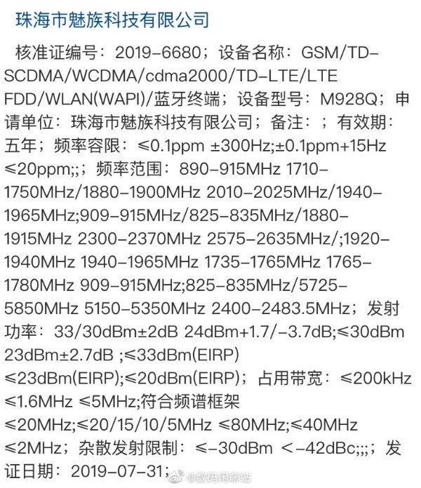 Smartphone Meizu Bersertifikat Cina