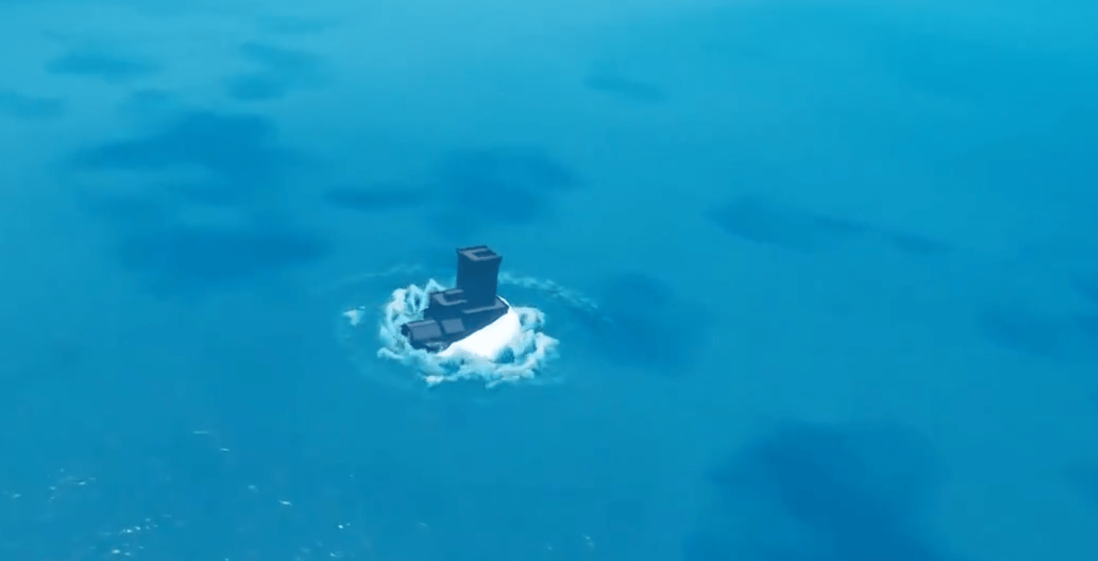 Fortnite Makhluk / Monster Bergerak di Lautan Mengitari Peta