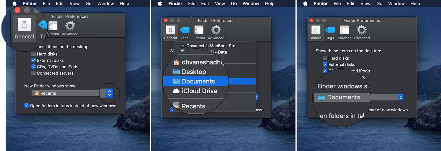 Atur Folder Pencari Default di Mac