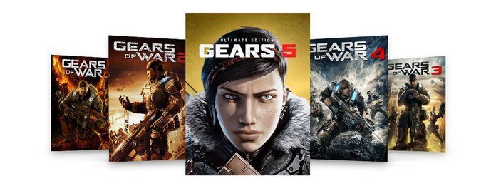 Amazon Filter Gears of War dalam tema Xbox One X 2