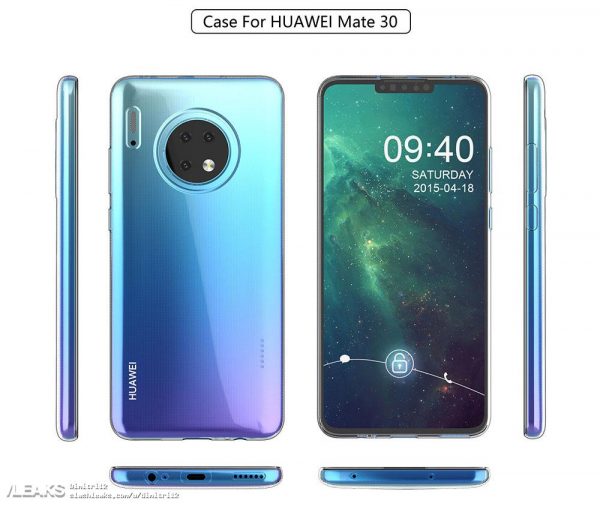 Huawei Mate 30: thiết kế xác nhận rò rỉ mới 2